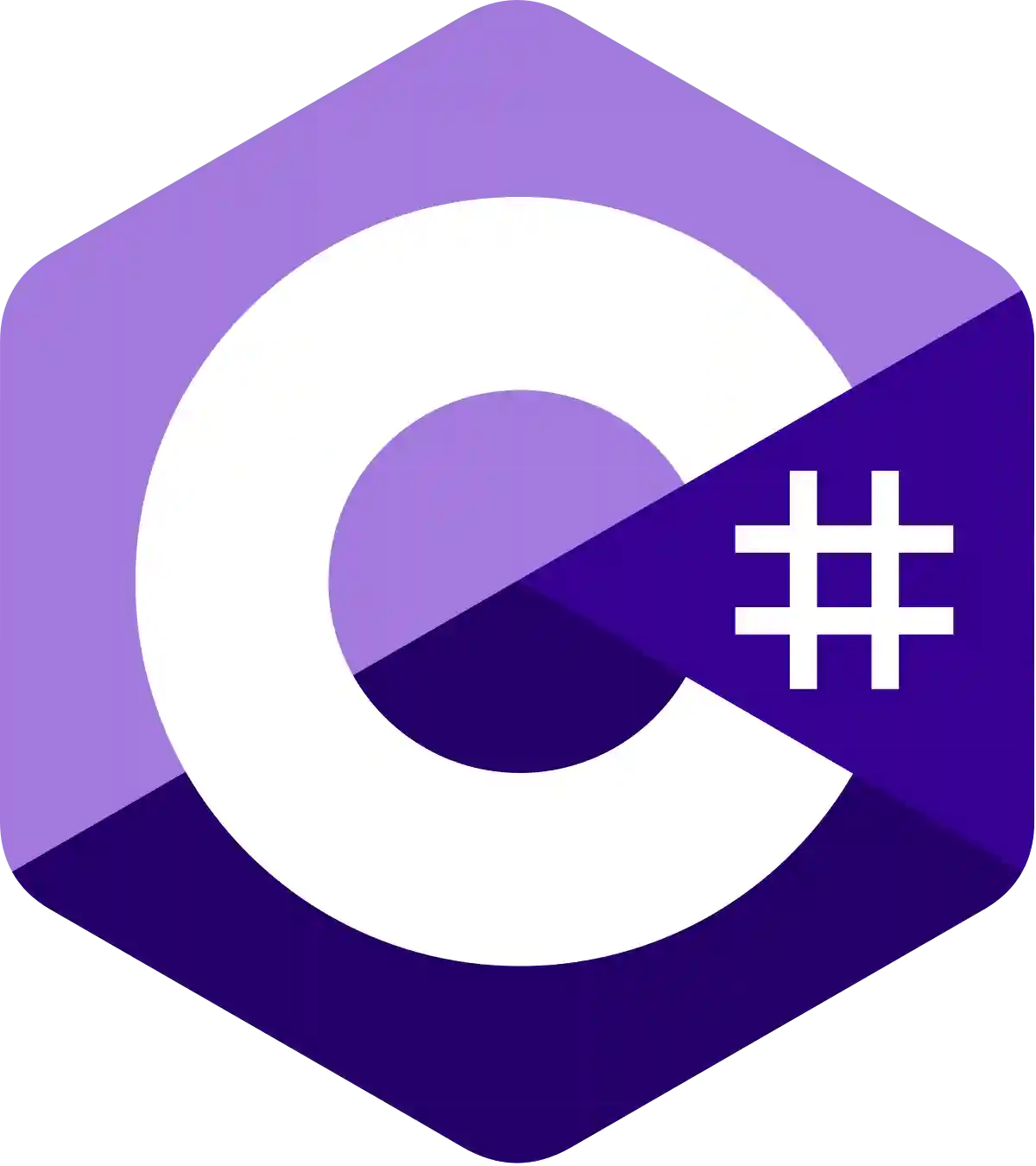 C# programming language logo